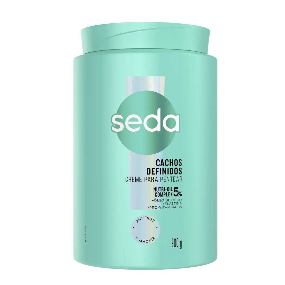 Creme Para Pentear Seda Cachos Definidos 900g
