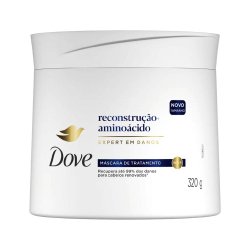 Máscara De Tratamento Capilar 10 Em 1 Dove Reconstrução + Aminoácido Expert Em Danos 320g