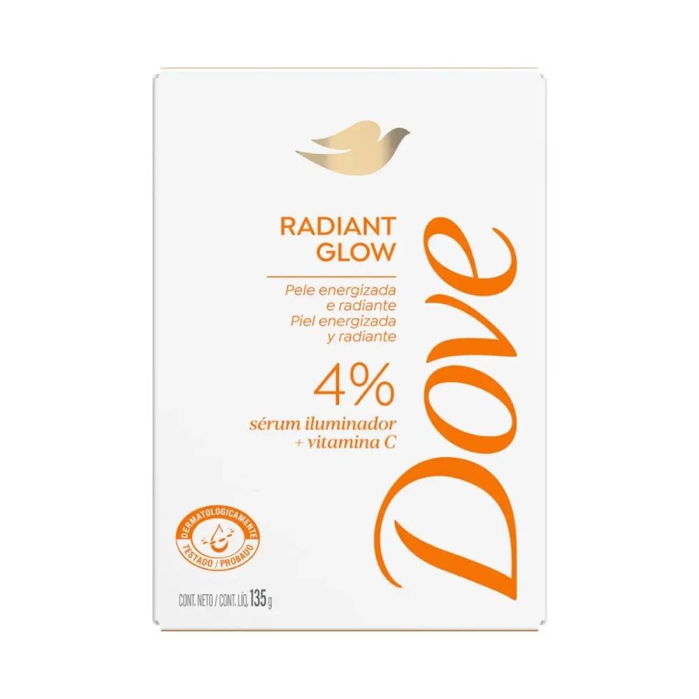Sabonete Em Barra Dove Radiant Glow 135g
