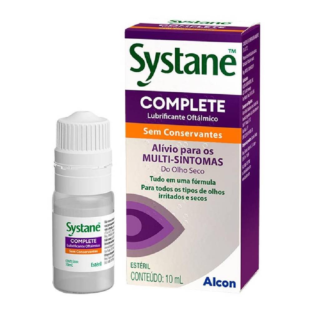 Colirio Systane Complete Sem Conservantes 10ml