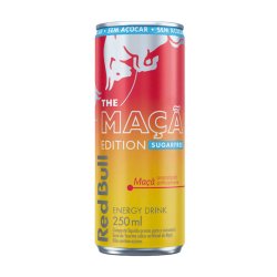 Energético Red Bull Maçã Sugar Free 250ml