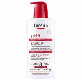 GEL DE LIMPEZA EUCERIN SYNDET CORPO E ROSTO PH5 400ML