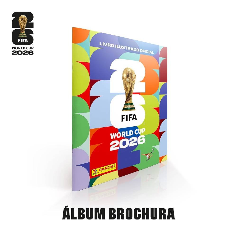 Álbum Capa Brochura Fifa Copa Do Mundo 2026 1 Unidade