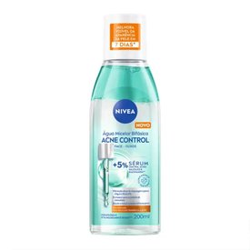 ÁGUA MICELAR BIFÁSICA NIVEA ACNE CONTROL 200ML