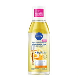 ÁGUA MICELAR BIFÁSICA NIVEA ILUMINADORA 200ML