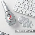 ESMALTE COLORAMA O DIABO VESTE PRADA CINTILANTE VESTE PRATA 8ML