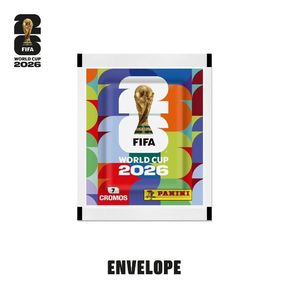 Envelope De Figurinhas Fifa Copa Do Mundo 2026 7 Unidades