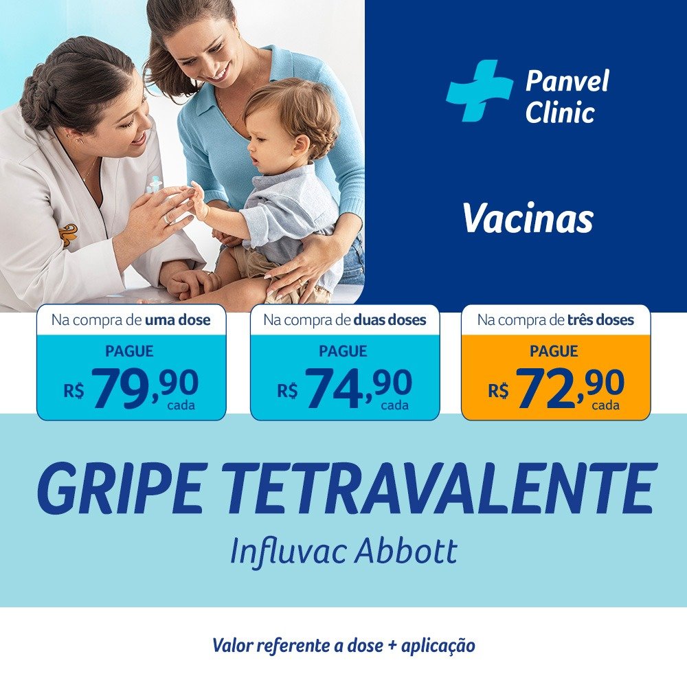 Vacina Gripe Tetravalente Influvac Abbott