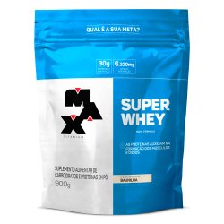 Whey Protein Max Titanium Super Baunilha Refil 900g
