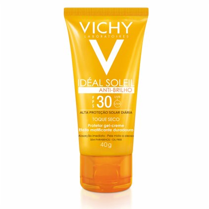 PROTETOR SOLAR VICHY IDEAL SOLEIL TOQUE SECO FPS 30 40G