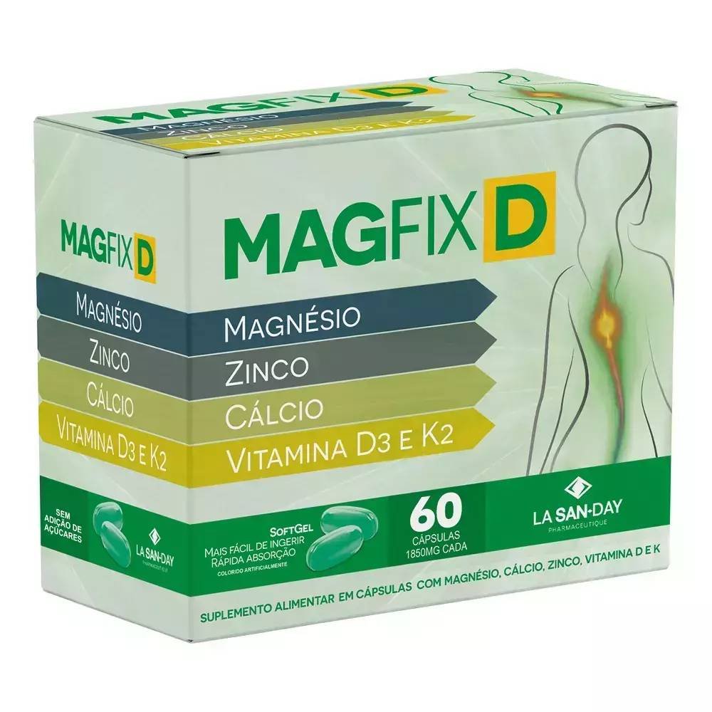 Magfix D La San-day Soft Gel 60 Cápsulas