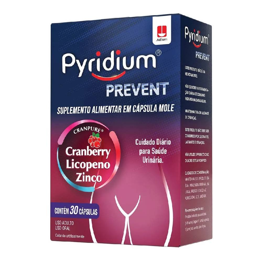 Pyridium Prevent Adium 30 Cápsulas