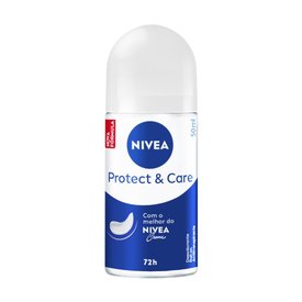 DESODORANTE ANTITRANSPIRANTE NIVEA ROLL ON PROTECT & CARE 50ML