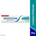 Kit Sensodyne Creme Dental Para Sensibilidade Nos Dentes Limpeza Profunda 90G + Creme Dental Alívio Rápido E Duradouro Da Sensibilidade 90G + Escova Dental Para Dentes Sensíveis Gentle 1 Unidade