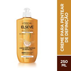 Creme Para Pentear Elseve Oleo Extraordinário Cachos 250ml