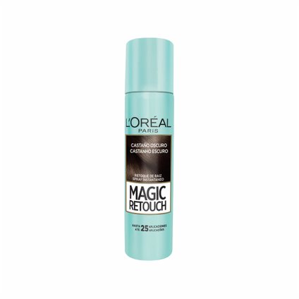 SPRAY RETOQUE DE RAÍZ LOREAL MAGIC RETOUCH CASTANHO ESCURO 75ML