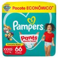 FRALDA PAMPERS PANTS AJUSTE TOTAL XXXG 66 UNIDADES