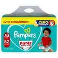 FRALDA PAMPERS PANTS AJUSTE TOTAL XG 82 UNIDADES