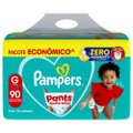 FRALDA PAMPERS PANTS AJUSTE TOTAL G 90 UNIDADES