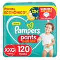 FRALDA PAMPERS PANTS AJUSTE TOTAL XXG 120 UNIDADES