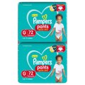 FRALDA PAMPERS PANTS AJUSTE TOTAL G 144 UNIDADES