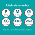 FRALDA PAMPERS PANTS AJUSTE TOTAL G 144 UNIDADES
