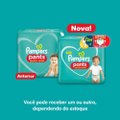 FRALDA PAMPERS PANTS AJUSTE TOTAL G 144 UNIDADES