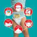FRALDA PAMPERS PANTS AJUSTE TOTAL G 144 UNIDADES