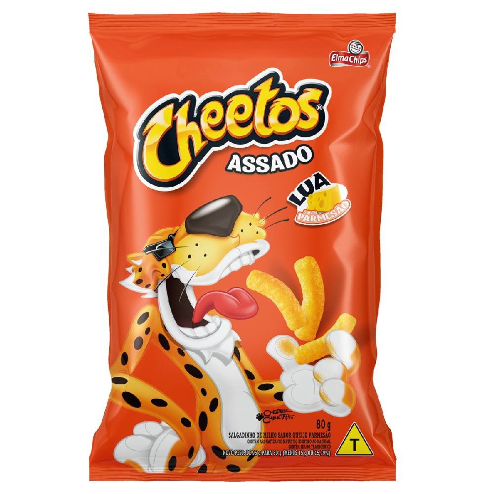 Salgadinho Elma Chips Cheetos Lua Parmesão 80g