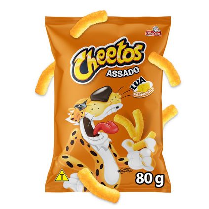 SALGADINHO ELMA CHIPS CHEETOS LUA PARMESÃO 80G