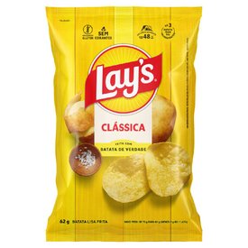 SALGADINHO ELMA CHIPS LAYS CLÁSSICA 62G