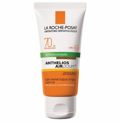 PROTETOR SOLAR LA ROCHE-POSAY ANTHELIOS AIRLICIUM FPS 70 PELE MORENA MAIS