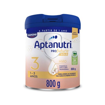 FÓRMULA INFANTIL APTANUTRI PROFUTURA GOLD 800G COM PREBIÓTICOS HMO DHA E ARA