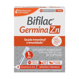 BIFILAC GERMINA ZN 4BI + 5MG 5 UNIDADES