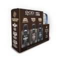 KIT QOD BARBER SHOP CABELO E BARBA 300G + NECESSAIRE