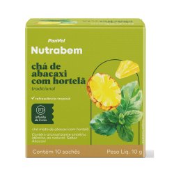 Chá De Abacaxi Com Hortelã Panvel Nutrabem 10g 10 Sachês