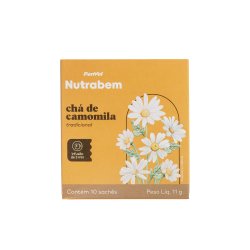Chá De Camomila Panvel Nutrabem 11g 10 Sachês