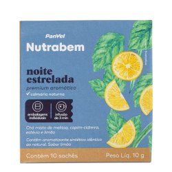 Chá Noite Estrelada Panvel Nutrabem 10g 10 Sachês