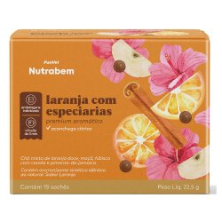 Chá De Limão, Mel E Gengibre Panvel Nutrabem 10g 10 Sachês