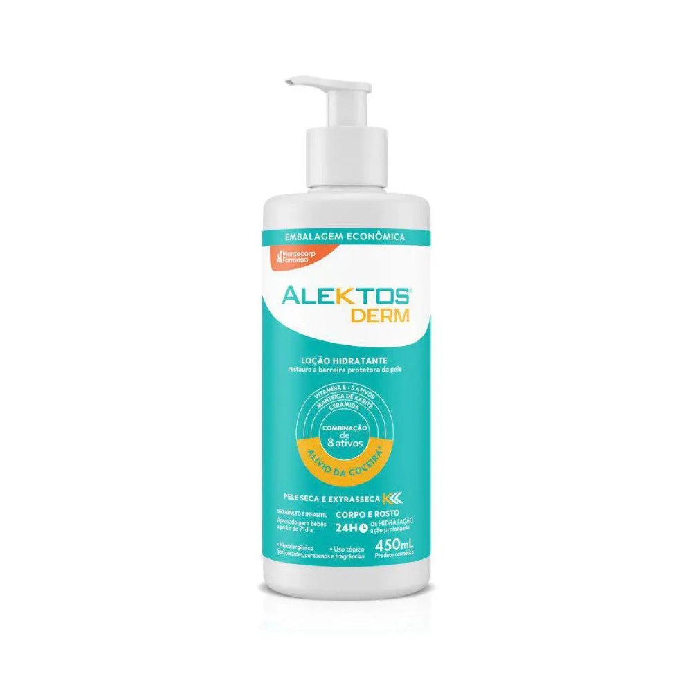 Loção Hidratante Corporal Alektos Derm 450ml