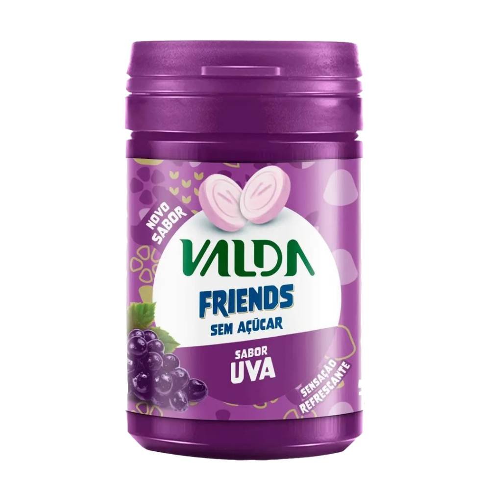 Pastilhas Valda Friends Uva 50g