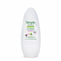 Desodorante Simple Invisible Rollon 50ml