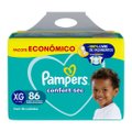 FRALDA PAMPERS CONFORT SEC MAX XG 86 UNIDADES