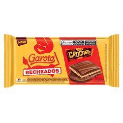 Chocolate Em Barra Garoto Recheados Crocante 90g