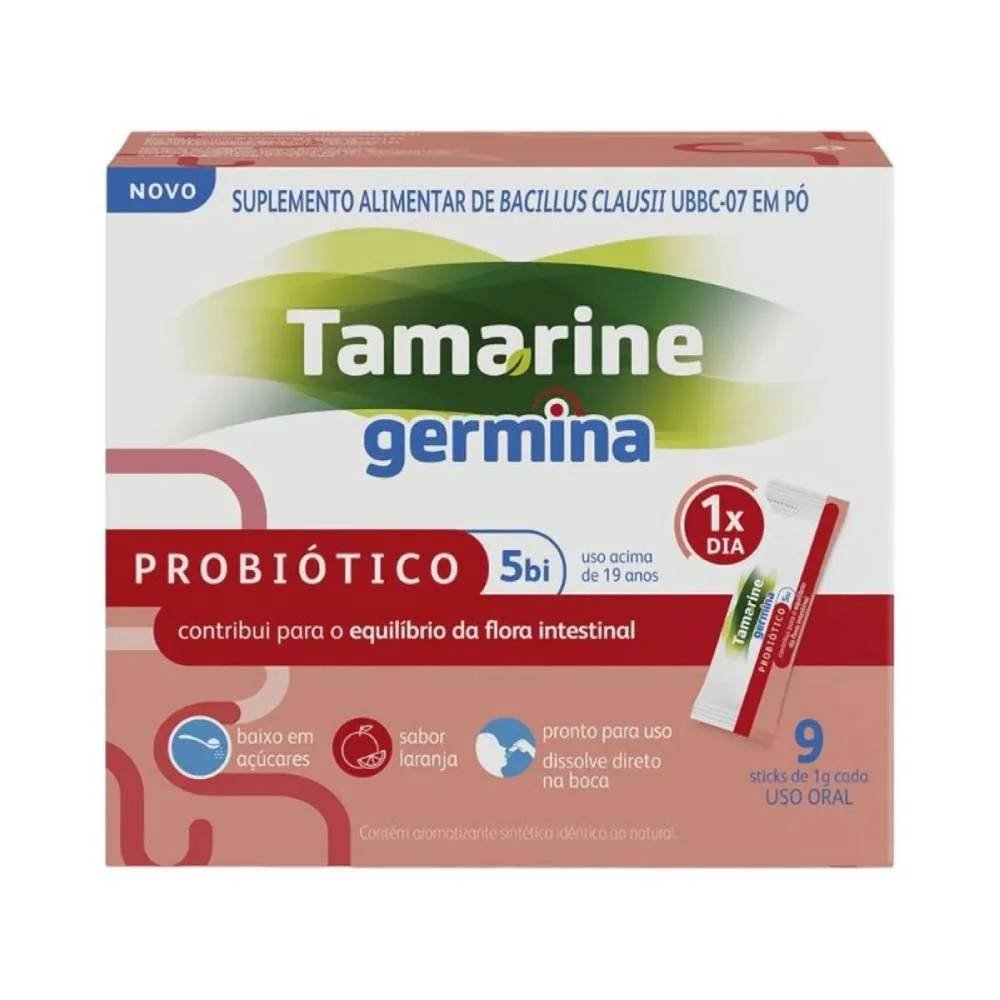 Tamarine Germina Po Adulto 5bi 9 Saches Laranja
