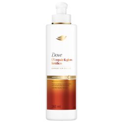 Creme Para Pentear Dove Uv Repair & Glow Ferúlico 240ml