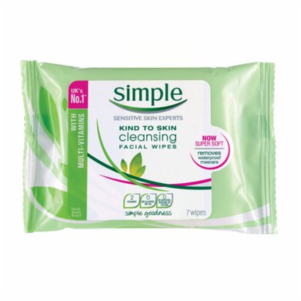 LENÇO UMEDECIDO FACIAL SIMPLE CLEANSING 7UN