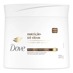 Máscara De Tratamento Capilar Dove Nutrição+tri-óleos 320g