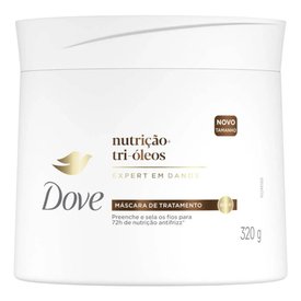 MÁSCARA DE TRATAMENTO CAPILAR DOVE NUTRIÇÃO+TRI-ÓLEOS 320G