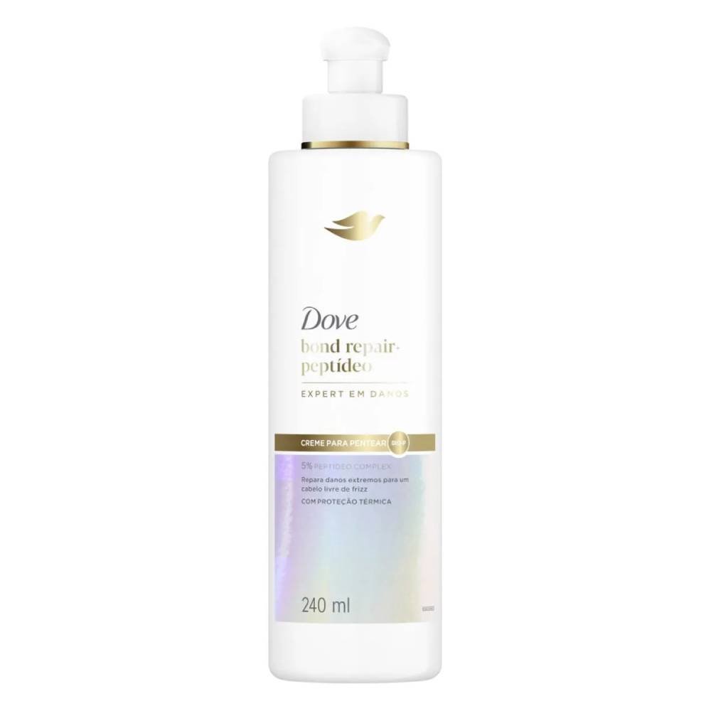 Creme Para Pentear Dove Bond Repair + Peptídeo 240ml